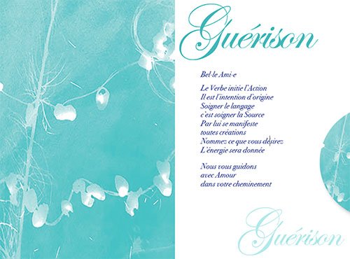 Oracle de Kya - Carte Guérison