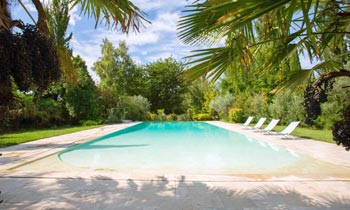 La piscine de la résidence